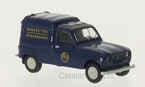 1/87 ルノー キャトル フルゴネット Renault R4 Fourgonnette Danzas Strasbourg Brekina 梱包サイズ60