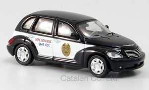 1/87 クライスラー PT クルーザー スクール リソース オフィス Chrysler PT Cruiser School Resource Office Car 2006 Ricko 60サイズ