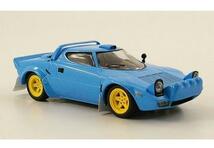 1/43 Lancia Stratos Stradale 1974 ランチャ ランチア ストラトス 水色 IXO 梱包サイズ60_画像1