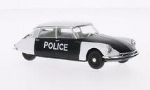 1/43 Citroen DS 19 Polizei (F) 1960 Police de Paris Vitesse シトロエン ポリス パトカー フランス パリ Vitesse ビテス 警察車両_画像1