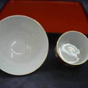 (NK) お食初め セット 膳 九谷焼 箱付 漆器 含 ベビー 祝い膳 100日祝 百日祝 赤ちゃん お祝い 孫 子 記念 準備 Japanese tablewareの画像6