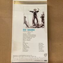 VHS リオ・グランデの砦 / RIO GRANDE / 5点以上で送料無料_画像2