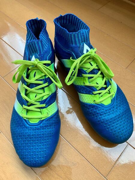 【希少】adidas サッカースパイク ポイント他 状態良子 天然芝 コントロール◎