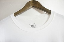 美品 20SS LOOSE JOINTS ルーズジョインツ LOOSEING RGB 長袖Tシャツ LSカットソー 袖プリント YOSHIROTTEN 白 131L_画像3