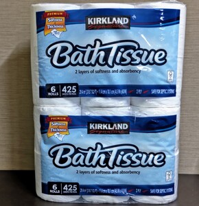 コストコ トイレットペーパー カークランド 12ロール(6ロール×2パック)