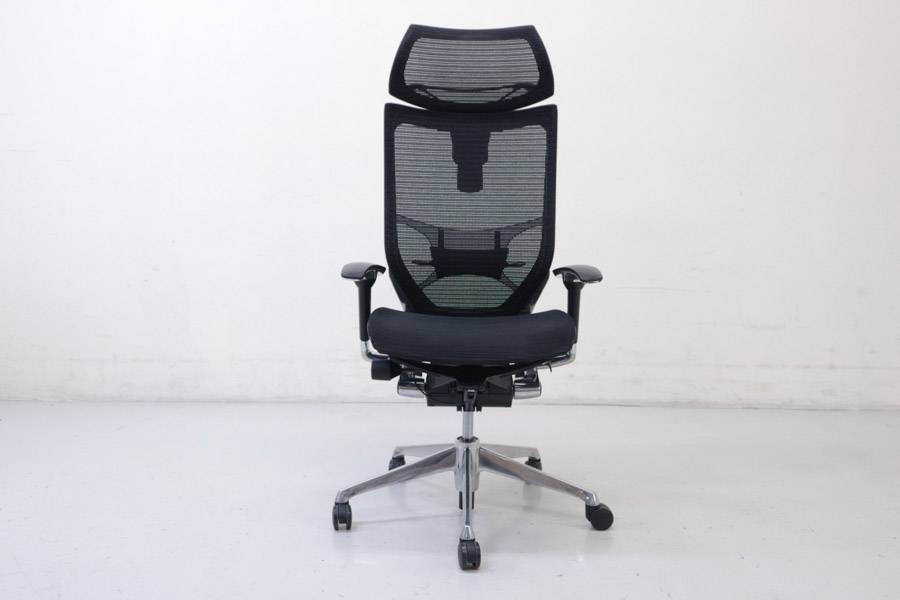 新品即決 美品 オカムラ エクストラハイバック バロンチェア - デスクチェア