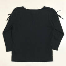 agnes b. 袖紐 七分袖 カットソー 2 日本製 アニエスベー 長袖 Tシャツ_画像3