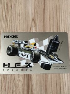 【未使用】テレホンカード　HFXボードミスト　フォーマル　グッドイヤー　PREXCEED F1