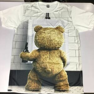 デザインメッシュTシャツ XLサイズ　テッド　ted ② DBR4C