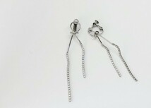 【Brillo】yura loop earring　ユラループイアリング_画像3