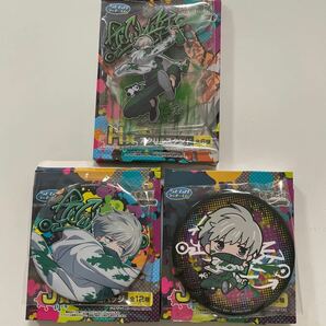 セガラッキーくじ 呪術廻戦 前弾 GRAFFITI×BATTLE J賞ビッグ缶バッジ×2 H賞アクリルスタンド 狗巻棘