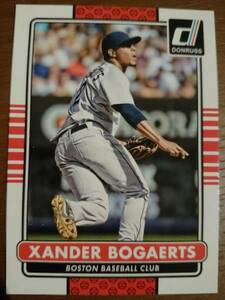 ★XANDER BOGAERTS PANINI DONRUSS 2015 # MLB WBC オランダ NETHERLANDS ザンダー・ボガーツ BOSTON RED SOX ボストン・レッドソックス