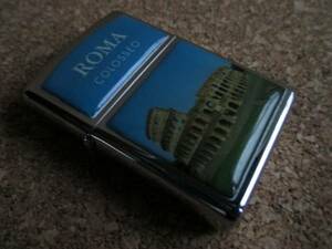 ZIPPO [ROMA COLOSSEO Rome koroseo]1999 year 8 month manufacture contest place ko Russia m... gladiator oil lighter Zippo waste version ultra rare 