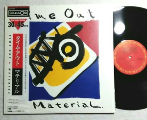 邦盤帯付き45回転12’’ Material/ Time Out 12AP 2760 Bill Laswell シュリンク 美品