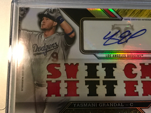 2016 TOPPS triple threads YASMANI GRANDAL /9