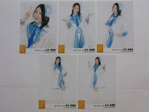 SKE48松井珠理奈 バンザイVenus衣装 個別生写真5枚セット★2011.03