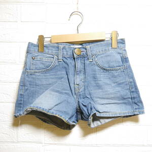 A393 * Lee x earth music&ecology | Lee x Earth Music and ecology short pants blue used size XS