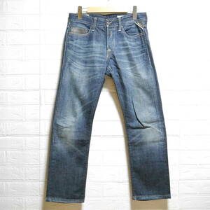 A393 ◇ REPLAY BLUE JEANS | リプレイ 　ジーンズ　青　中古　サイズ28