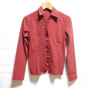 A394 * LOUNIE | Lounie блуза красный б/у размер 38