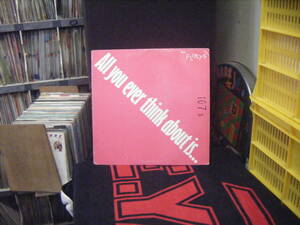 QL-86　THE FLIRTS　/　ALL YOU EVER THINK ABOUT IS HERE　（US　12inch）　