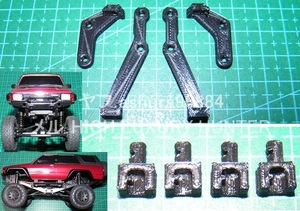 [簡易版]3DプリンタPLA+ ミニッツ 4×4 4ランナー用 ボディ6mmリフトアップ 京商 Kyosho Mini Z 4x4 4RUNNER ハイラックス