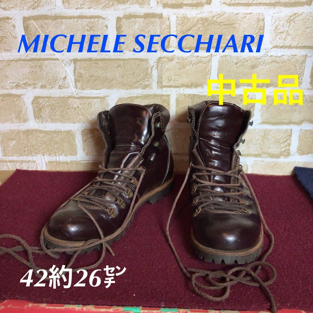 大人気! SECCHIARI MICHELE セッキアーリミケーレ メンズ ブーツ tdh