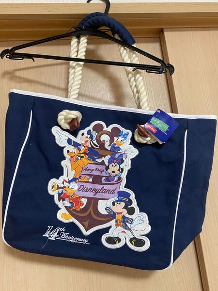 ディズニー トートバッグ ダッフィー ジェラトーニ ステラ・ルー 14周年香港ディズニー限定