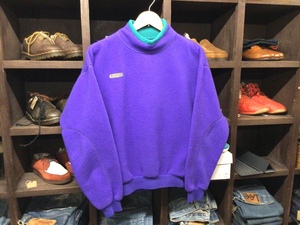 90’S MADE IN USA COLUMBIA HIGH NECK PULLOVER FLEECE SIZE S アメリカ製 コロンビア ハイネック プルオーバーフリース