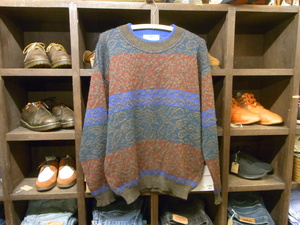 MADE IN ITALY MC DAVIS DESIGN LANA ALPACA ACRILKNIT SIZE M イタリア製 エムシー デイヴィス デザイン ウール アルパカ アクリル ニット