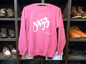 MADE IN USA JAZZ MUSIC OF THE EIGHTIES SWEAT SIZE M アメリカ製 ジャズ ミュージック スウェット トレーナー ラグラン