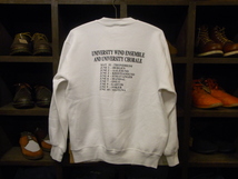 90'S MADE IN USA PACIFIC LUTHERAN UNIVERSITY CONCERT TOURS SIZE L アメリカ製 パシフィック ルーテラン カレッジ スウェット 大学_画像2