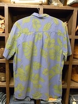 ビッグサイズ QUIK SILVER PATTERNED SHIRT SIZE XXL クイックシルバー 柄 シャツ 半袖 アロハ ハワイアン_画像2