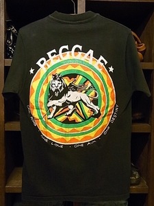 90'S MADE IN USA CRUCIAL RIDDIMS REGGEA T-SHIRT BLK SIZE YL(S) アメリカ製 レゲエ ダブ スカ Tシャツ