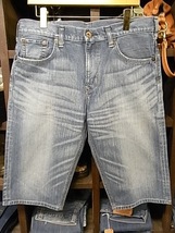 EDWIN NEW VINTAGE #505 シンチバック デニム ハーフパンツ SIZE 32 エドウィン_画像1