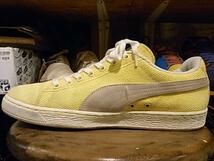 98年製 PUMA SUEDE? YEL US10(28cm) プーマ スエード 黄_画像8