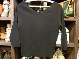 GAP CASHMERE SWEATER BLK SIZE XS ギャップ カシミア セーター ブラック 黒