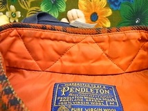 60'S PENDLETON B.D WOOL SHIRT SIZE M ヴィンテージ ペンドルトン ボタンダウン チェック ウール シャツ 半袖_画像5