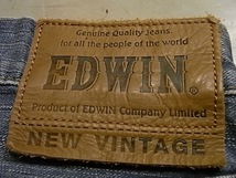 EDWIN NEW VINTAGE #505 シンチバック デニム ハーフパンツ SIZE 32 エドウィン_画像6