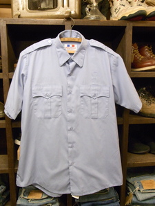 FLYING CROSS EQAULET WORK SHIRTS SIZE 16 フライング クロス エポレット ワーク シャツ 半袖