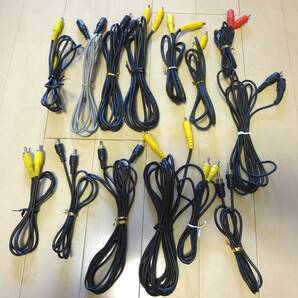 ビデオケーブル 1ピン-1ピン 14個 長さいろいろ