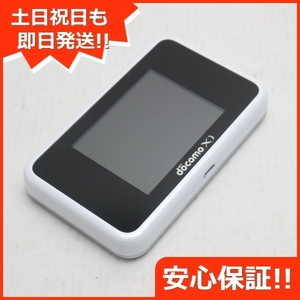 新品同様 HW-02G Wi-Fi STATION(クロッシィ) ホワイト 中古本体 即日発送 data DoCoMo 本体 あすつく 土日祝発送OK