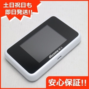 新品同様 HW-02G Wi-Fi STATION(クロッシィ) ホワイト 中古本体 即日発送 data DoCoMo 本体 あすつく 土日祝発送OK