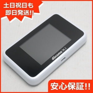 新品同様 HW-02G Wi-Fi STATION(クロッシィ) ホワイト 中古本体 即日発送 data DoCoMo 本体 あすつく 土日祝発送OK