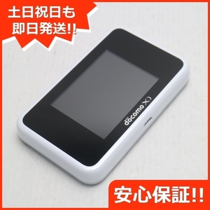 新品同様 HW-02G Wi-Fi STATION(クロッシィ) ホワイト 中古本体 即日発送 data DoCoMo 本体 あすつく 土日祝発送OK