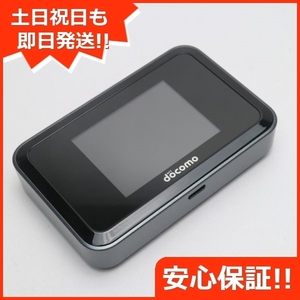 新品同様 HW-01H Wi-Fi STATION ブラック スマホ 本体 白ロム 中古