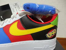 即決☆レア！限定！♪新品 NIKE ナイキスニーカー AIR FORCE 1 '07 LOW QS エアフォース１ ロー UNO 50周年記念 26.5cm♪25周年 40周年記念_画像2