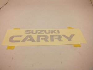  Suzuki Carry rear decal SUZUKI CARRY