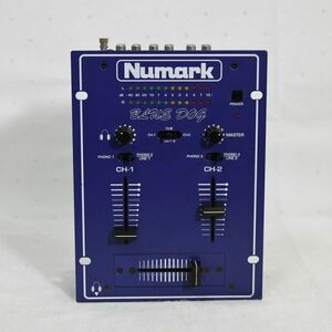 02636 【ジャンク扱い】 Numark PREAMP MIXER DM900 BLUE DOG プリアンプミキサー 音響機器