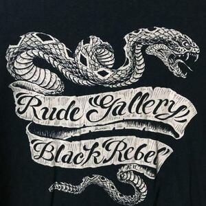 RUDE GALLERY　ルードギャラリー ブラックレーベル 7分Tシャツ