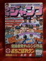 貴重！当時物　週刊少年ジャンプ1978年4月24日号　 愛読者賞チャレンジ作品！おちこぼれクン●永井豪　 愛蔵版プロ野球全選手名鑑841名_画像1